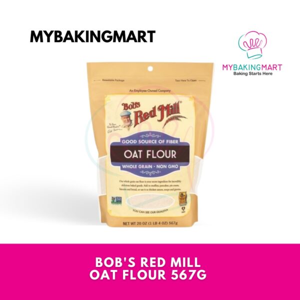 Bob's Red Mill Oat Flour Whole Grain 567g