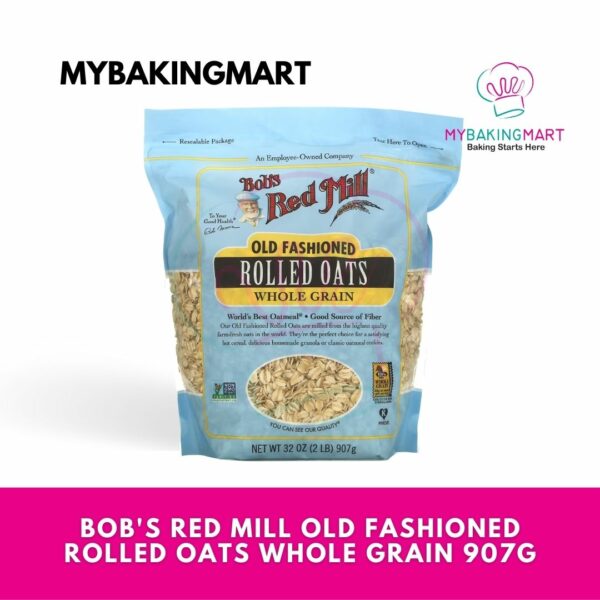 Bob's Red Mill Rolled Oats Old Fashioned / Rolled Quick (Expiry Date 2Mar2024) / Organic Steel Cut Irish Oats - Image 2