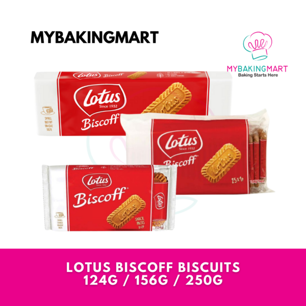 Lotus Biscoff Biscuits 124g / 156g / 250g