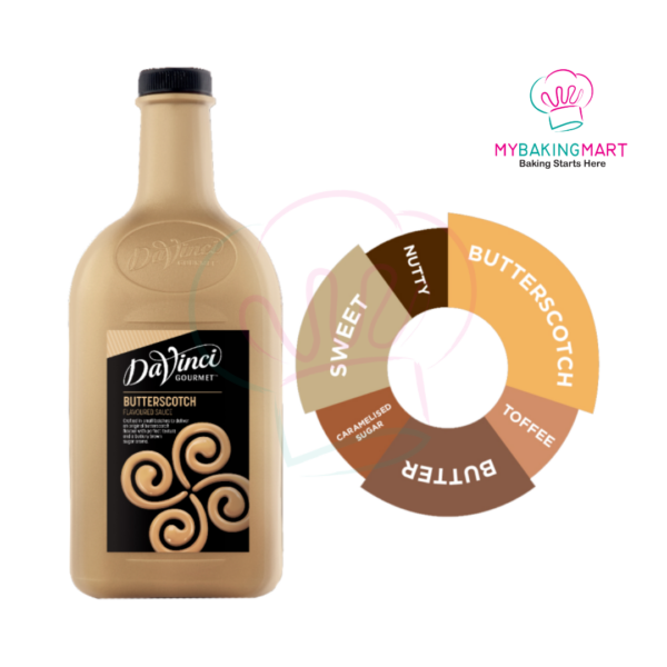 Da Vinci Gourmet Sauce Chocolate / Caramel / Madagascar Vanilla Bean / Butterscotch 2L - Image 5