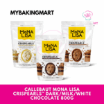 Callebaut Crispearls™ Mona Lisa Dark / Milk / White Chocolate 800g