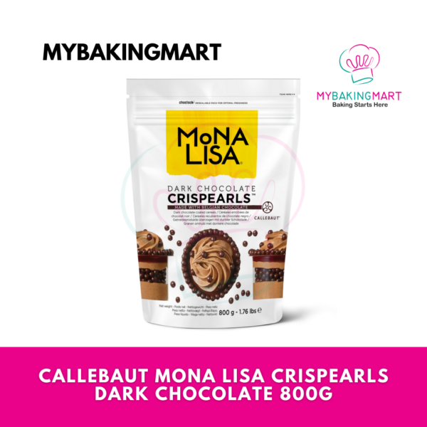 Callebaut Crispearls™ Mona Lisa Dark / Milk / White Chocolate 800g - Image 2