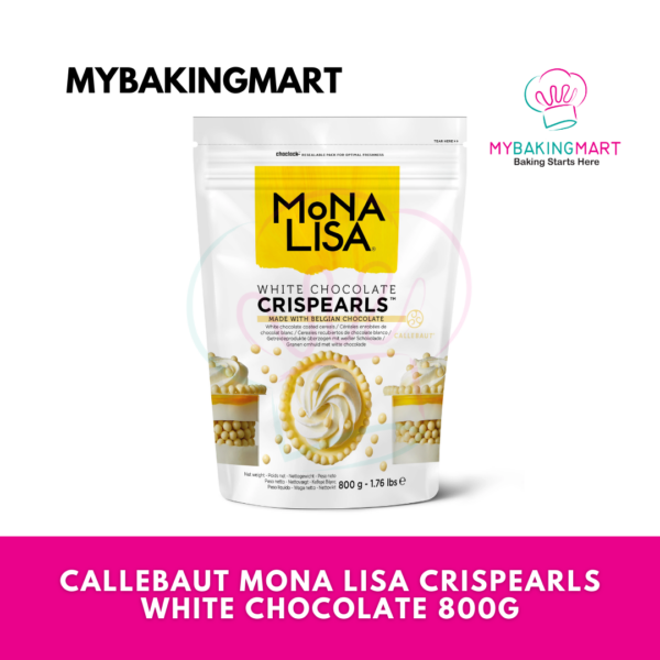 Callebaut Crispearls™ Mona Lisa Dark / Milk / White Chocolate 800g - Image 8