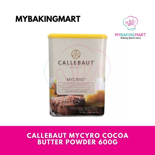 Callebaut Mycryo Cocoa Butter Powder 600g