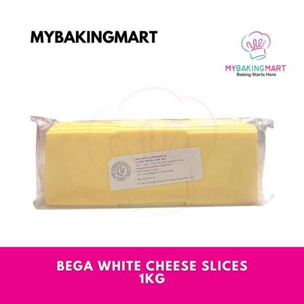 Bega White Cheese Slices 1kg