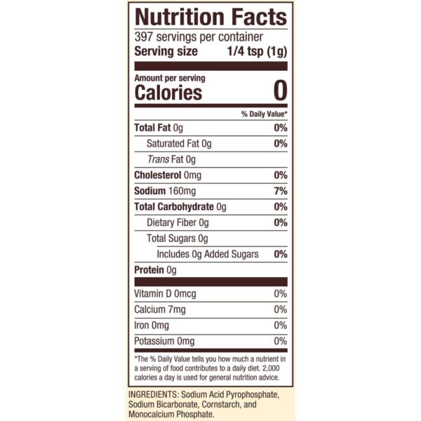 Bob's Red Mill Baking Powder - Double Acting Gluten Free - Vegan 397G - Image 4
