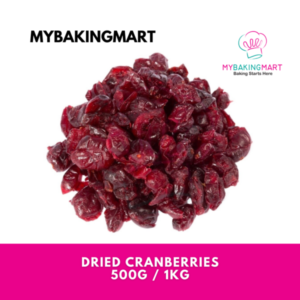 FLUFFY Dried Cranberries USA 500g & 1kg