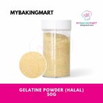 Gelatine Powder (Serbuk Gelatin) Halal 50g