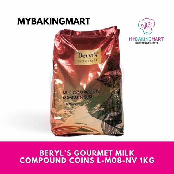 Beryl's Compound Dark/ Milk/ White Chocolate / Chocolate Chip 1kg / 1.5kg - Image 2