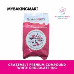 Crazemelt Premium Compound White Chocolate 1kg - Image 3