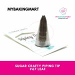 Sugar Crafty Piping Tip #67 Leaf - Image 2
