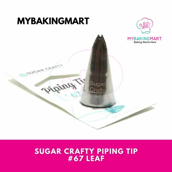 Sugar Crafty Piping Tip #67 Leaf - Image 2