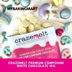 Crazemelt Premium Compound White Chocolate 1kg