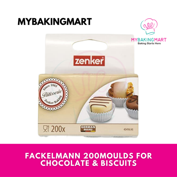 Fackelmann 200 Moulds for Chocolate and Biscuits