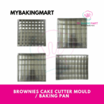 Aluminium Brownies Cake Cutter Pan