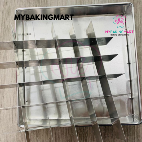 Aluminium Brownies Cake Cutter Pan - Image 2