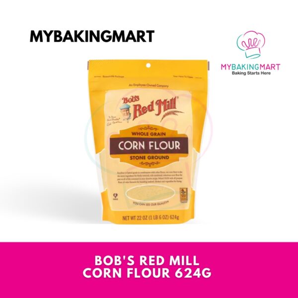 Bob's Red Mill Corn Flour 624g / Corn Starch 510g - Image 2