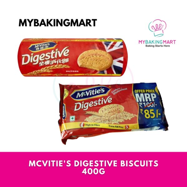 McVitie's Digestive Biscuit 400g - For cheesecake base