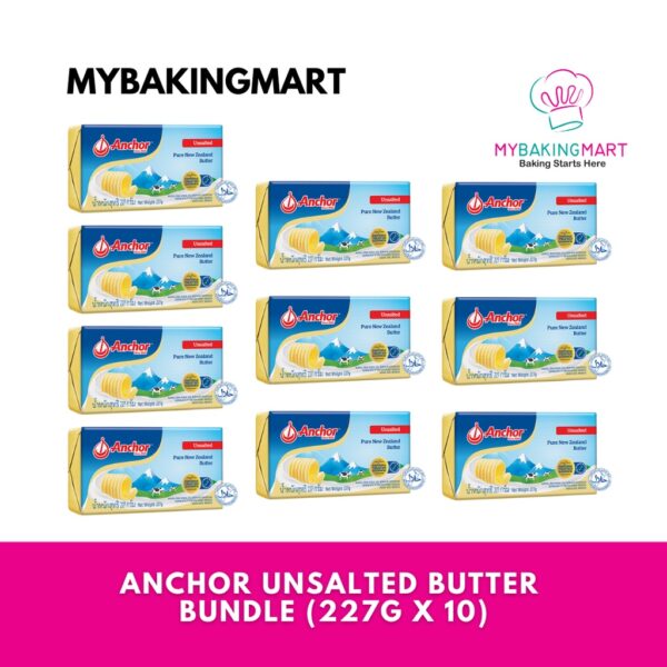 Anchor Unsalted Butter 227g x 10