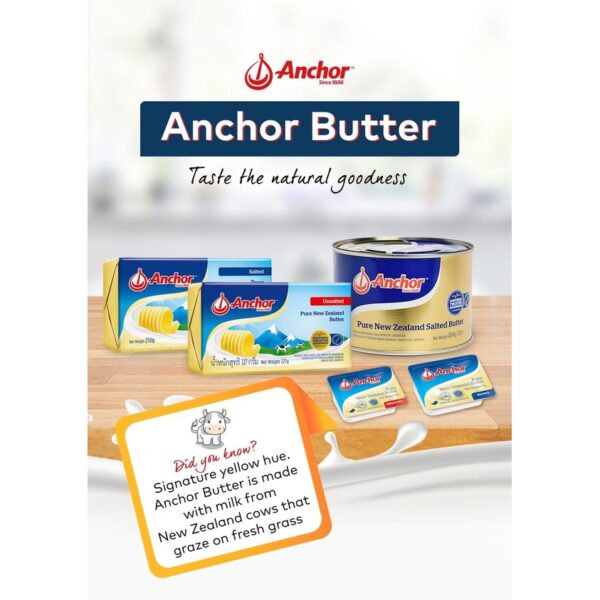 Anchor Unsalted Butter 227g x 10 - Image 2