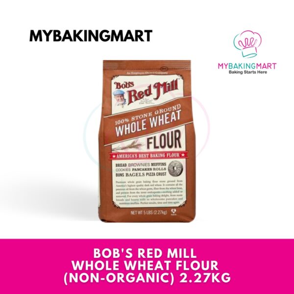 Bob's Red Mill Whole Wheat Flour (Non-Organic) Flour 2.27kg