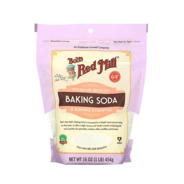 Bob's Red Mill Baking Soda (Sodium Bicarbonate /Sodium Hydrogen Carbonate) / Serbuk Sodium 454g (4Oz) - Image 2