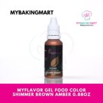 Myflavor Gel Food Colour Shimmer Series (Set of 3) - Image 2