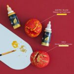 Myflavor Gel Food Color Shimmer Gold 4.2oz - Image 3