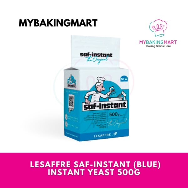 Lesaffre Saf-Instant (Blue) Instant Yeast / Halal Instant 500g