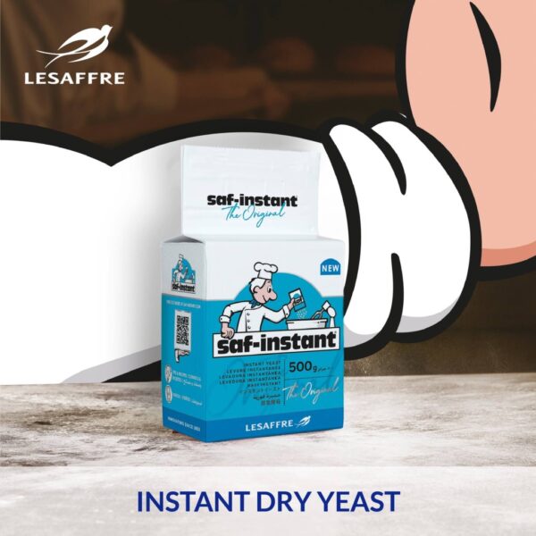 Lesaffre Saf-Instant (Blue) Instant Yeast / Halal Instant 500g - Image 2