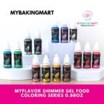 Myflavor Gel Food Colour Shimmer Series 25g
