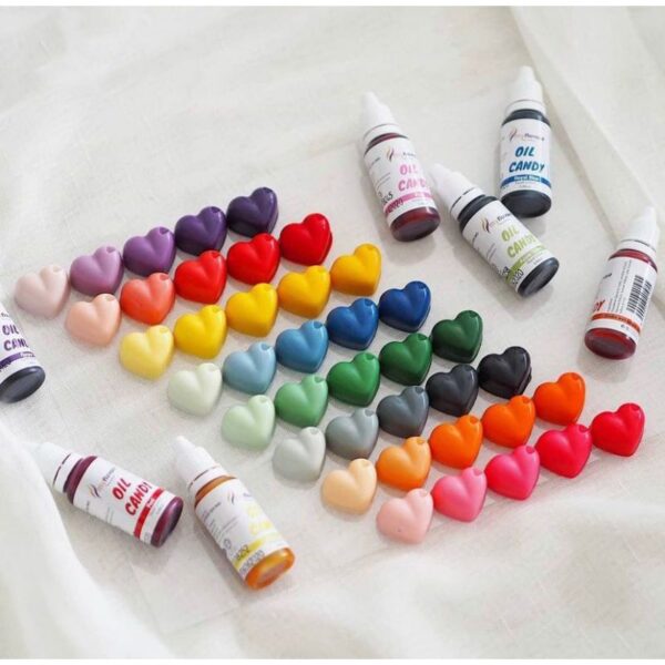Myflavor Oil Candy Food Colouring Set of 8/10 Colors 25g - Image 4