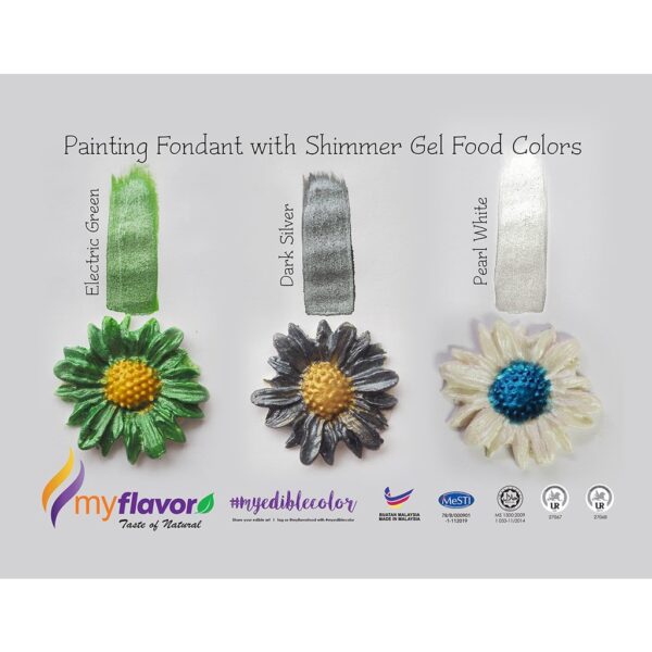 Myflavor Gel Food Colour Shimmer Series 25g - Image 8