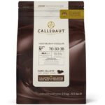 Callebaut N° 70-30-38 - Finest 70.5% Belgian Dark Chocolate Couverture (Callets) 2.5kg - Image 2