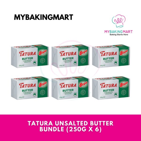 Bundle Tatura Unsalted Butter 250g x 6