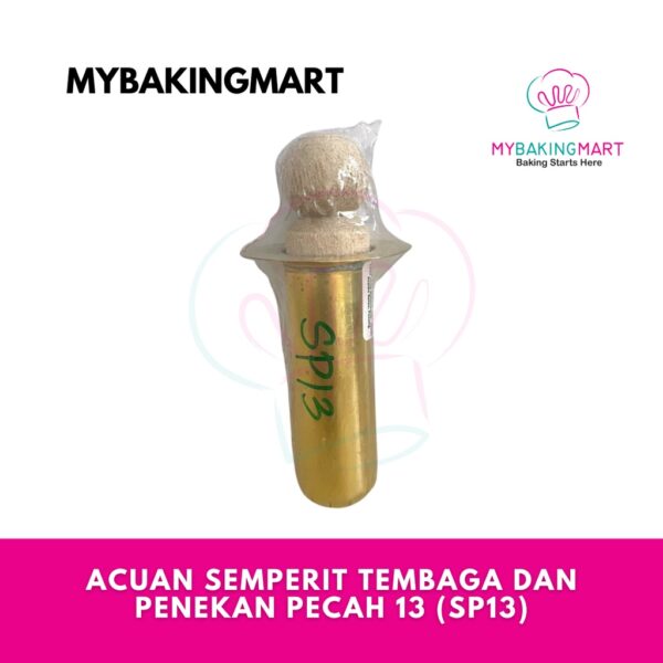 FLUFFY Acuan Semperit dan Penekan (SP10/13/15) / Acuan Kuih Raya / Semperit Mould - Copper - Image 3