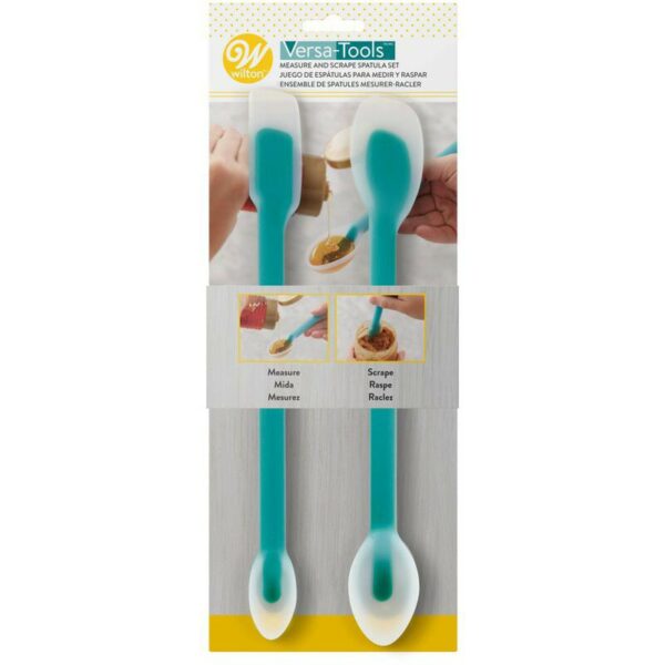 Wilton Versa Tools Measure & Scrape Spatula Set - Image 2