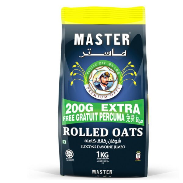 MASTER Rolled Oats - Premium 1kg - Image 2