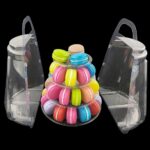Macaron 4-Tier Display Rack / Display Tower with Takeaway Carrier - Image 4