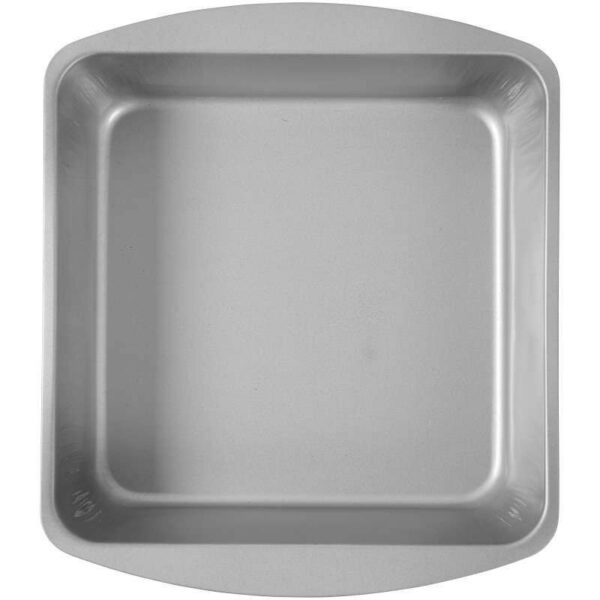 Wilton Bake and Bring Geometric Print Non-Stick 8-Inch Square Cake Pan - Image 2