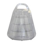 Macaron 4-Tier Display Rack / Display Tower with Takeaway Carrier - Image 6