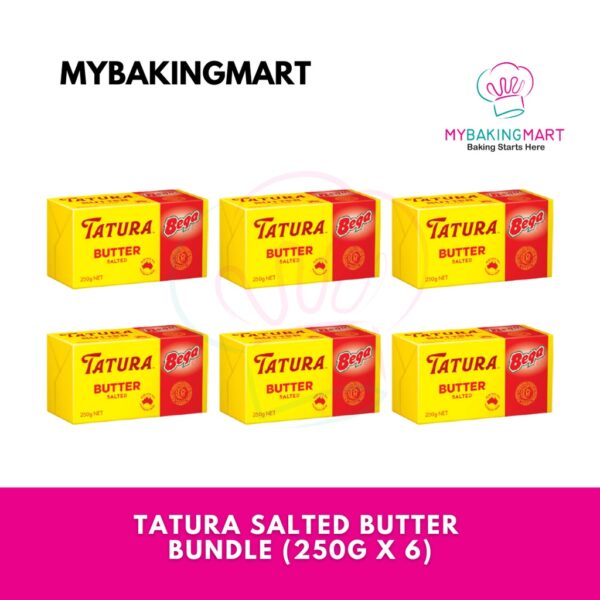 Bundle Tatura Salted Butter 250g x 6