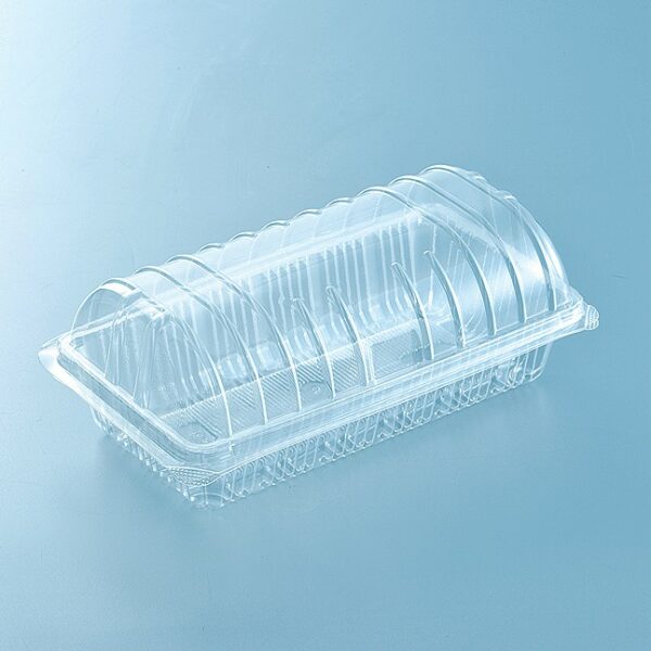 Crystal Wrap Swiss Roll Box - 13L (10 pcs) / Packaging / Bekas Kek Lapis / Container / Plastic Packaging - Image 2