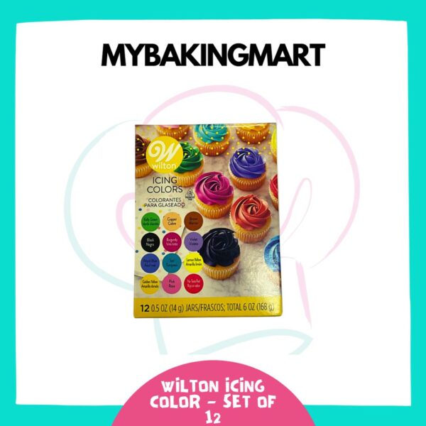 Wilton Icing Color Set of 12