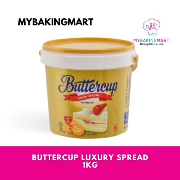 Buttercup Luxury Spread Pail 1kg Mentega
