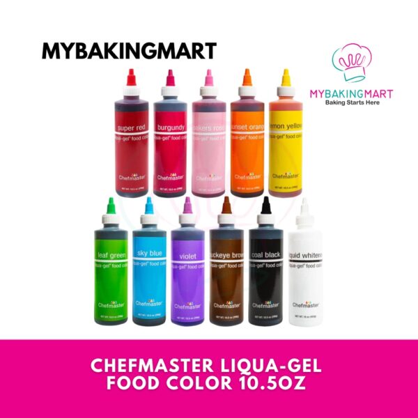 Chefmaster Liqua Gel 10.5Oz Food Coloring