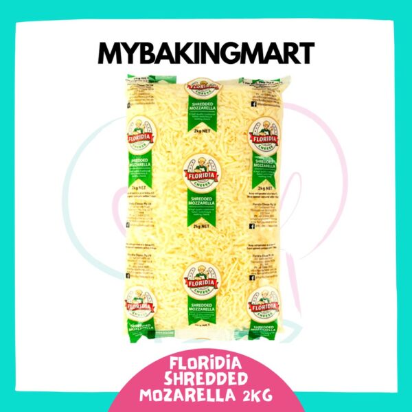 Floridia Shredded Mozarella Cheese 200g/500g/2kg - Image 4