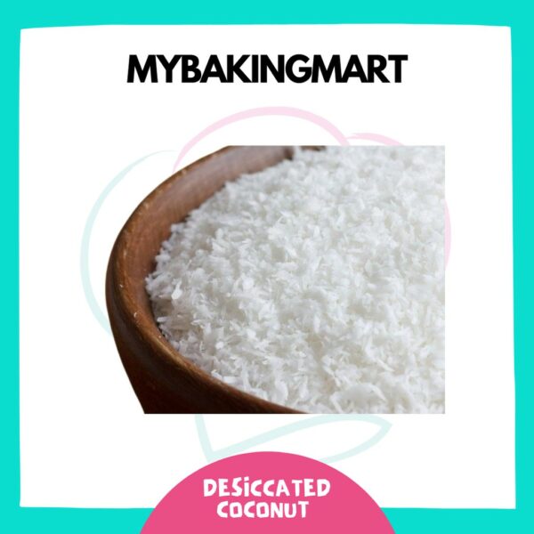 FLUFFY Desiccated Hawaiian Flakes / Desiccated Coconut 100g (Repacked) - Image 3