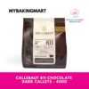 Callebaut 811 Finest Belgian Chocolate Recipe n° 811 Dark Callet 400g