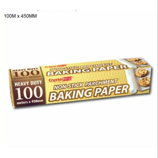 Crystal Wrap Baking Paper 450mm x 100m - Image 2